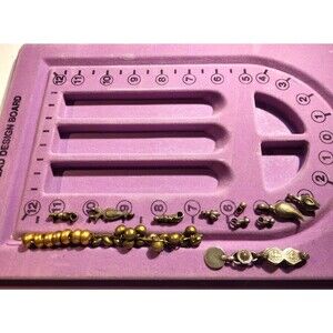 Assorted Salvaged Reclaimed Middle Eastern Brassy Beads Findings Crafts Jewelry